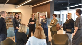 Bibliotekarze z całej Polski w mediatece