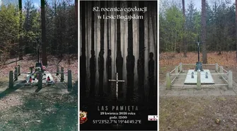 82. rocznica egzekucji w Lesie Bugajskim. Pamięć o ofiarach wciąż żywa