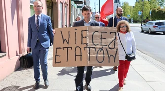 Międzynarodowe Święto Pracy uczczone przez przedstawicieli piotrkowskiej lewicy