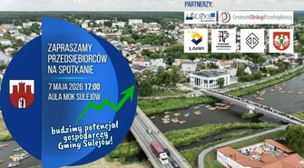 Przedsiębiorcy w centrum rozwoju. Spotkanie w Sulejowie już 7 maja