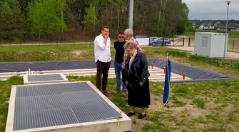 Nowa oczyszczalnia i kanalizacja w Tomawie. Gmina Łęki Szlacheckie zakończyła inwestycję