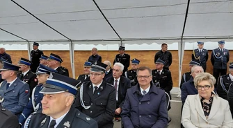 Strażacy świętowali w Grabicy. W obchodach uczestniczyła delegacja z gminy Łęki Szlacheckie