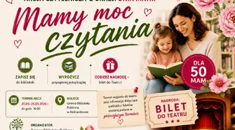 Gmina Aleksandrów zaprasza mamy do wspólnego czytania