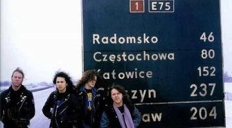 Kultowe zdjęcie Metalliki powstało pod Piotrkowem. Dziś legenda metalu znów gra w Polsce