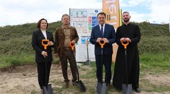 W Majkowie Dużym powstaje nowe centrum logistyczne. Wmurowano kamień węgielny