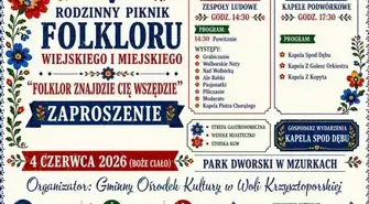Folklorystyczny piknik w Mzurkach w Boże Ciało