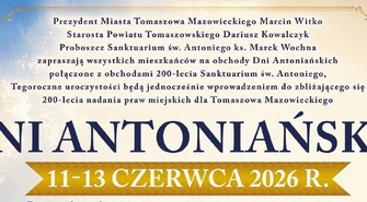 Dni Antoniańskie 2026. Tomaszów Mazowiecki świętuje 200-lecie parafii św. Antoniego