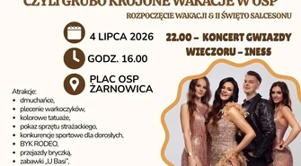 Wielkie rozpoczęcie wakacji w Żarnowicy już 4 lipca