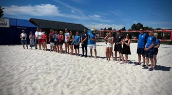 XXV Spartakiada Władz Samorządowych w siatkówce plażowej. Gmina Łęki Szlacheckie wśród uczestników