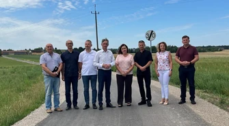 Zakończono pierwszy etap budowy drogi Wólka Skotnicka – Reczków Nowy