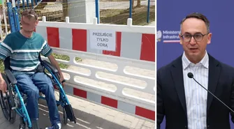Przejście podziemne przy dworcu PKP w Piotrkowie. Minister zapowiada przetarg i parking