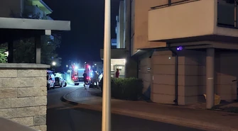 Wieczorna interwencja strażaków na Wierzejskiej w Piotrkowie. Przyczyną zadymienia okazała się awaria windy