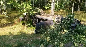 Groźny wypadek na granicy powiatów. Lądował śmigłowiec LPR