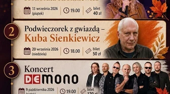 Jesienne Kalendarium Wydarzeń w Miejskim Ośrodku Kultury w Sulejowie!