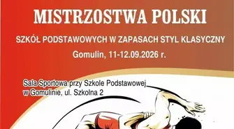 Młodzi zapaśnicy z całej Polski powalczą w Gomulinie o mistrzostwo