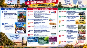 Sport, dożynki, kultura i rodzinne atrakcje. Weekend w Piotrkowie i regionie