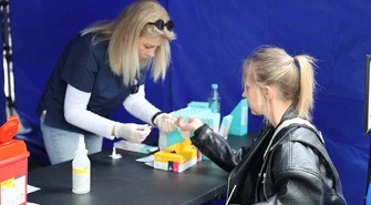 Kolejki do badań i dużo atrakcji. Piotrkowianie skorzystali z Pikniku Zdrowia i Profilaktyki