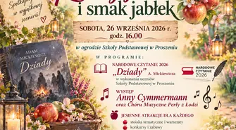 „Kolory jesieni i smak jabłek” – nastrojowe spotkanie międzypokoleniowe w Proszeniu