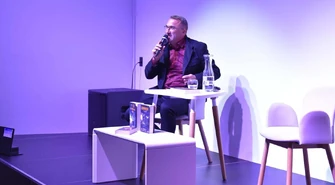 Kryminalny wieczór w Mediatece. Konrad Chęciński opowiadał o swoich książkach