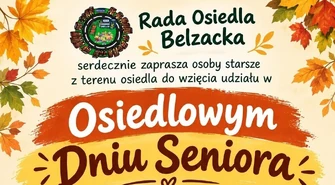 Seniorzy spotkają się na Belzackiej. Rada Osiedla zaprasza na wyjątkowe popołudnie