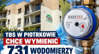   731 nowych wodomierzy w mieszkaniach TBS. Będą zdalnie odczytywane