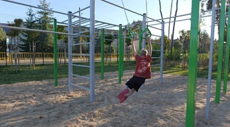 Street Workout Park we Włodzimierzowie gotowy