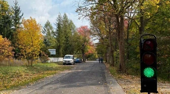 Utrudnienia na drodze Trzepnica – Teklin. Ruch odbywa się jednym pasem