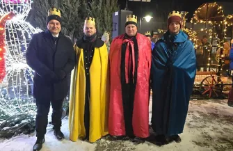 II Sulejowski Orszak Trzech Króli radosne świętowanie Objawienia Pańskiego w Sulejowie