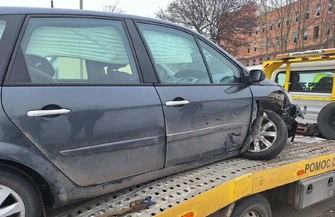 Kolizja na skrzyżowaniu Zamkowej i Jerozolimskiej. Duże utrudnienia w centrum