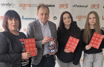 Zespół Szkół Ponadpodstawowych nr 2 w Piotrkowie włączył się w akcję WOŚP