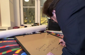 Prezydent gra z WOŚP Spotkanie w sztabie 4615