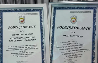 Trenerzy kolarscy z Piotrkowa wyróżnieni