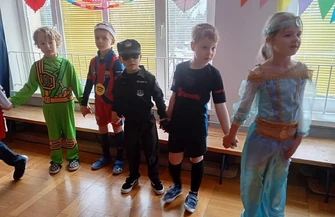 Bal karnawałowy w Przedszkolu Samorządowym nr 20 w Piotrkowie