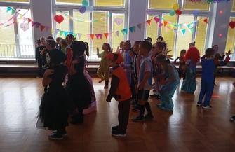 Bal karnawałowy w Przedszkolu Samorządowym nr 20 w Piotrkowie