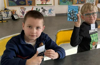 Ferie zimowe pełne magii i sztuki z OEA . Dzieci nie mogły narzekać na nudę