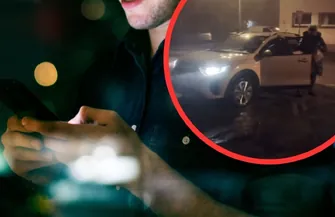 "Samochód pani odjeżdża". Nietypowe nagranie z Piotrkowa pobija internet