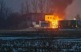 PILNE Wybuch gazu i pożar w Korytnicy. Kobieta z rozległymi poparzeniami ZDJĘCIA