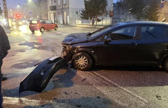 Kolizja na Wojska Polskiego i Dąbrowskiego. Duże utrudnienia w ruchu