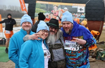 IX Bieg Morsa w Sulejowie wyjątkowe zimowe święto sportu i morsowania