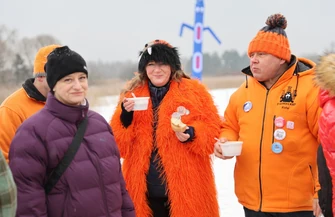 Walentynkowe morsowanie z OSiRem w Piotrkowie