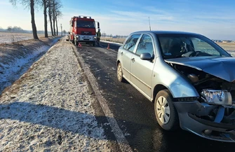 Wypadek na DK91 w Longinówce. Są utrudnienia