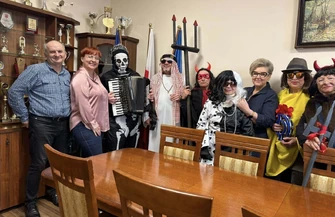 "Misie" w Urzędzie Gminy Łęki Szlacheckie