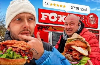Książulo odwiedził Sulejów. Sprawdził, jak smakują burgery w Fox Burger