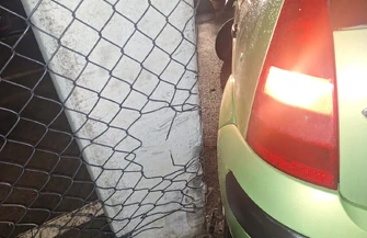 Zakręt przy M Parku okazał się bardziej wymagający niż się wydawało. Koło powiedziało pas