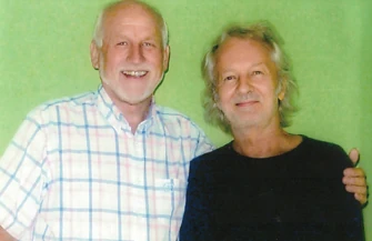 Pierwowzór postaci Leszka Góreckiego z Daleko od szosy z wizytą w regionie