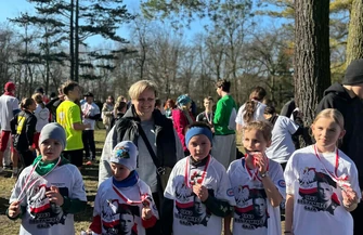 Uczniowie z Łęk Szlacheckich pobiegli w hołdzie Żołnierzom Wyklętym