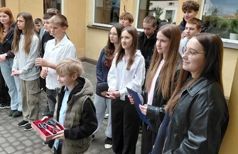 Nowa szatnia w szkole w Gazomi Starej otwarta