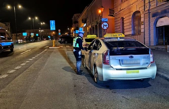 Policja skontrolowała taksówki w Piotrkowie