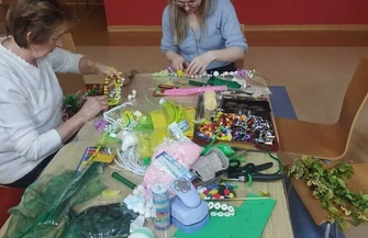 Szczekanica w kolorach wiosny. Warsztaty w Piotrkowie