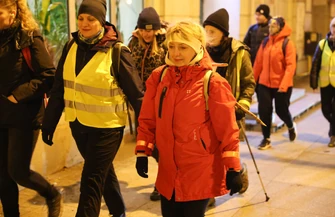 Ekstremalna Droga Krzyżowa 2026 w Piotrkowie Trybunalskim. Uczestnicy mieli do wyboru pięć tras